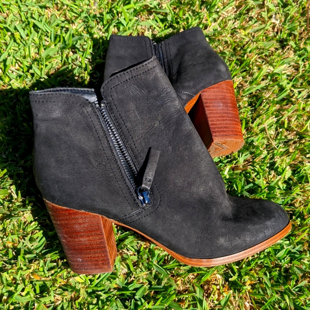 Women's High Heel Ankle Boots , Size 7.5